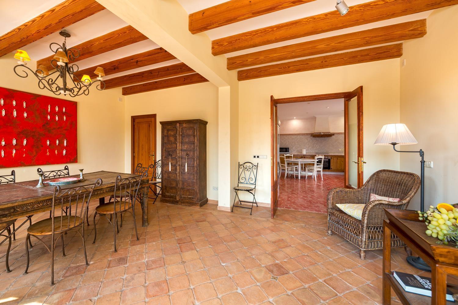 Mallorca Finca Haus Mit Pool Direkt Am Meer Es Trenc, Bootstour Moeglich Sa Ràpita Eksteriør bilde