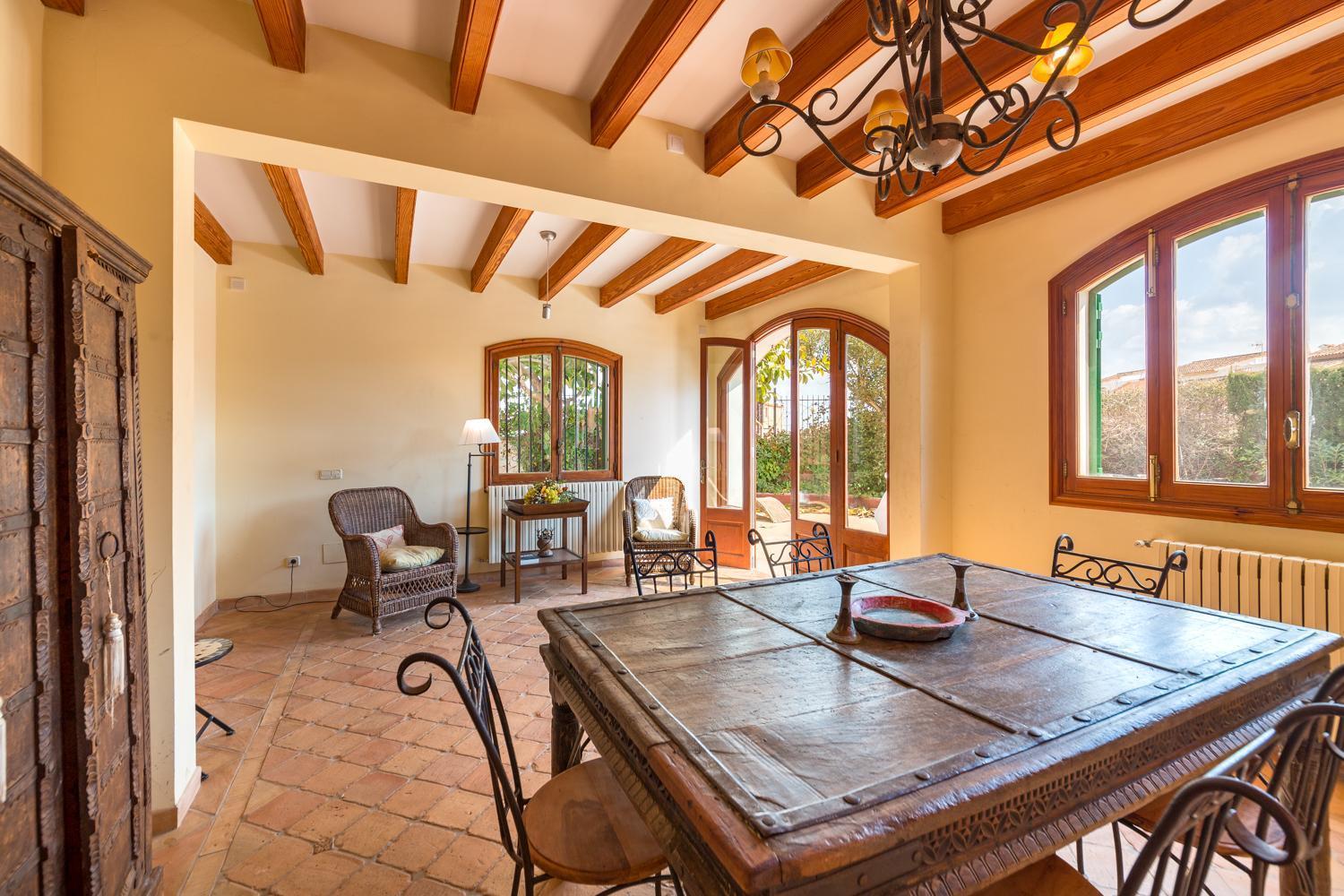 Mallorca Finca Haus Mit Pool Direkt Am Meer Es Trenc, Bootstour Moeglich Sa Ràpita Eksteriør bilde