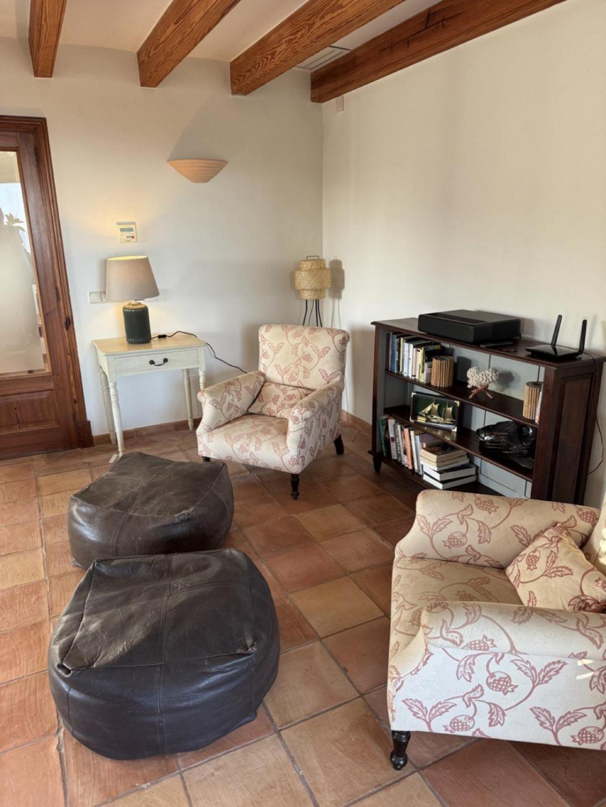 Mallorca Finca Haus Mit Pool Direkt Am Meer Es Trenc, Bootstour Moeglich Sa Ràpita Eksteriør bilde