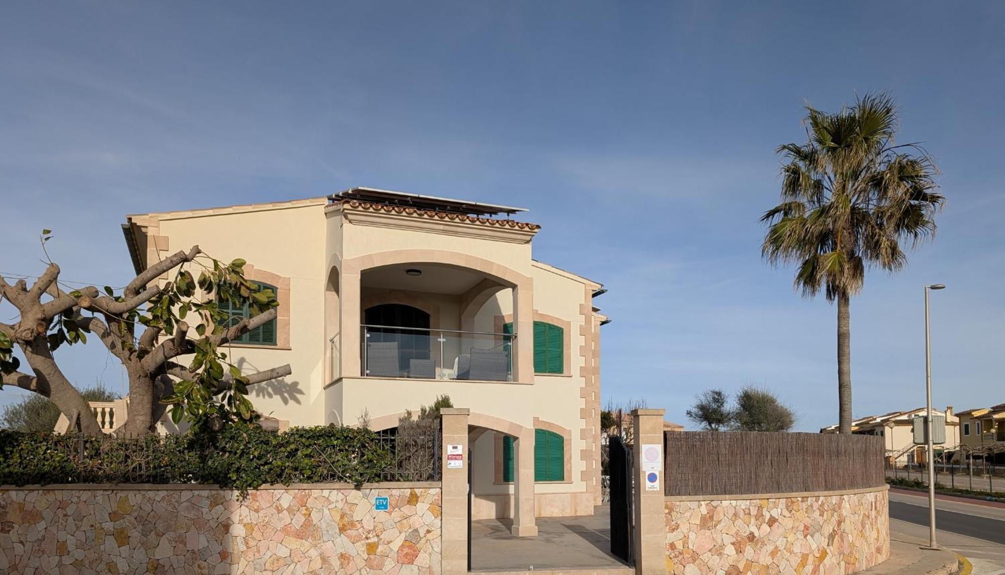 Mallorca Finca Haus Mit Pool Direkt Am Meer Es Trenc, Bootstour Moeglich Sa Ràpita Eksteriør bilde