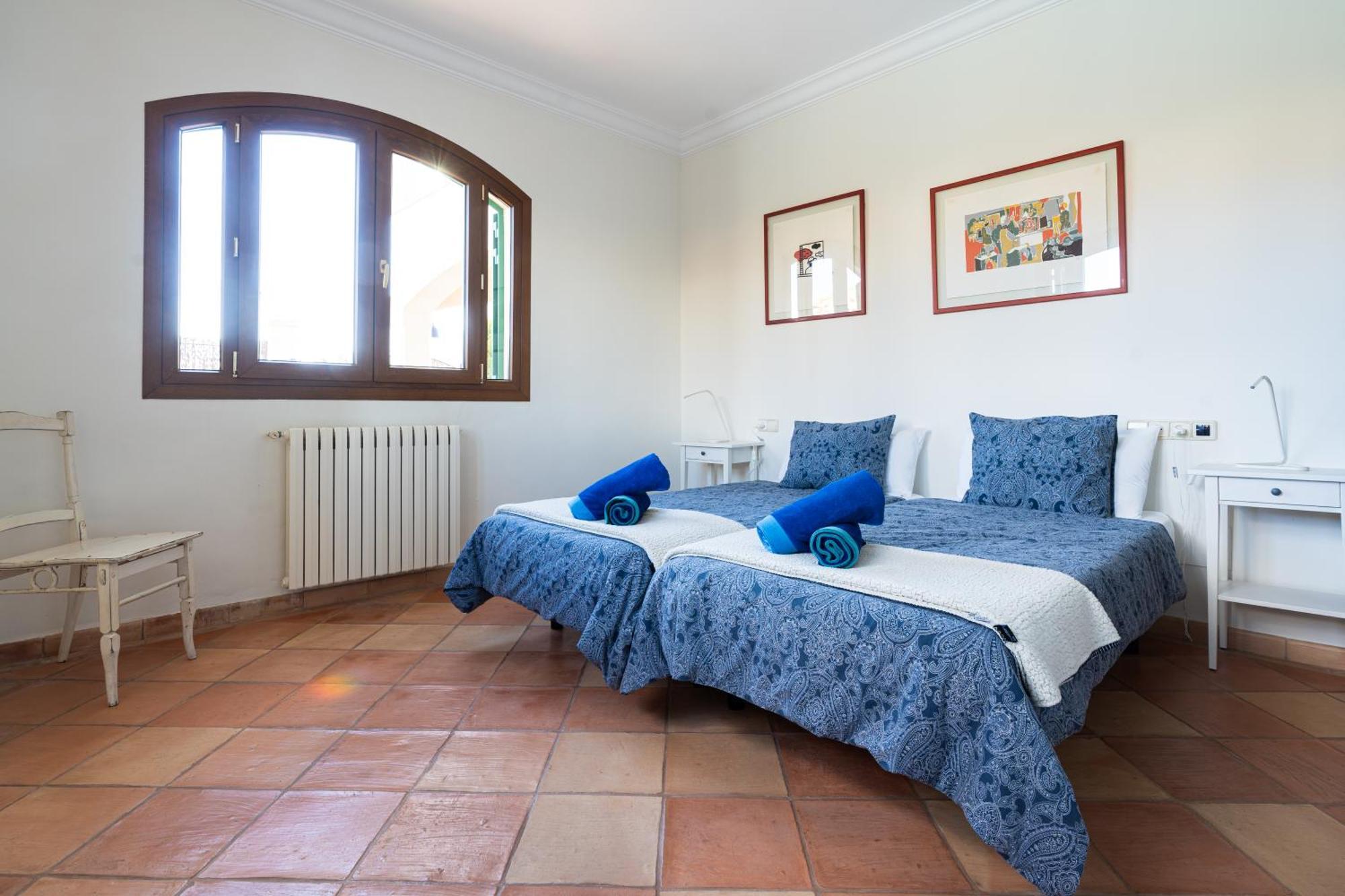 Mallorca Finca Haus Mit Pool Direkt Am Meer Es Trenc, Bootstour Moeglich Sa Ràpita Eksteriør bilde