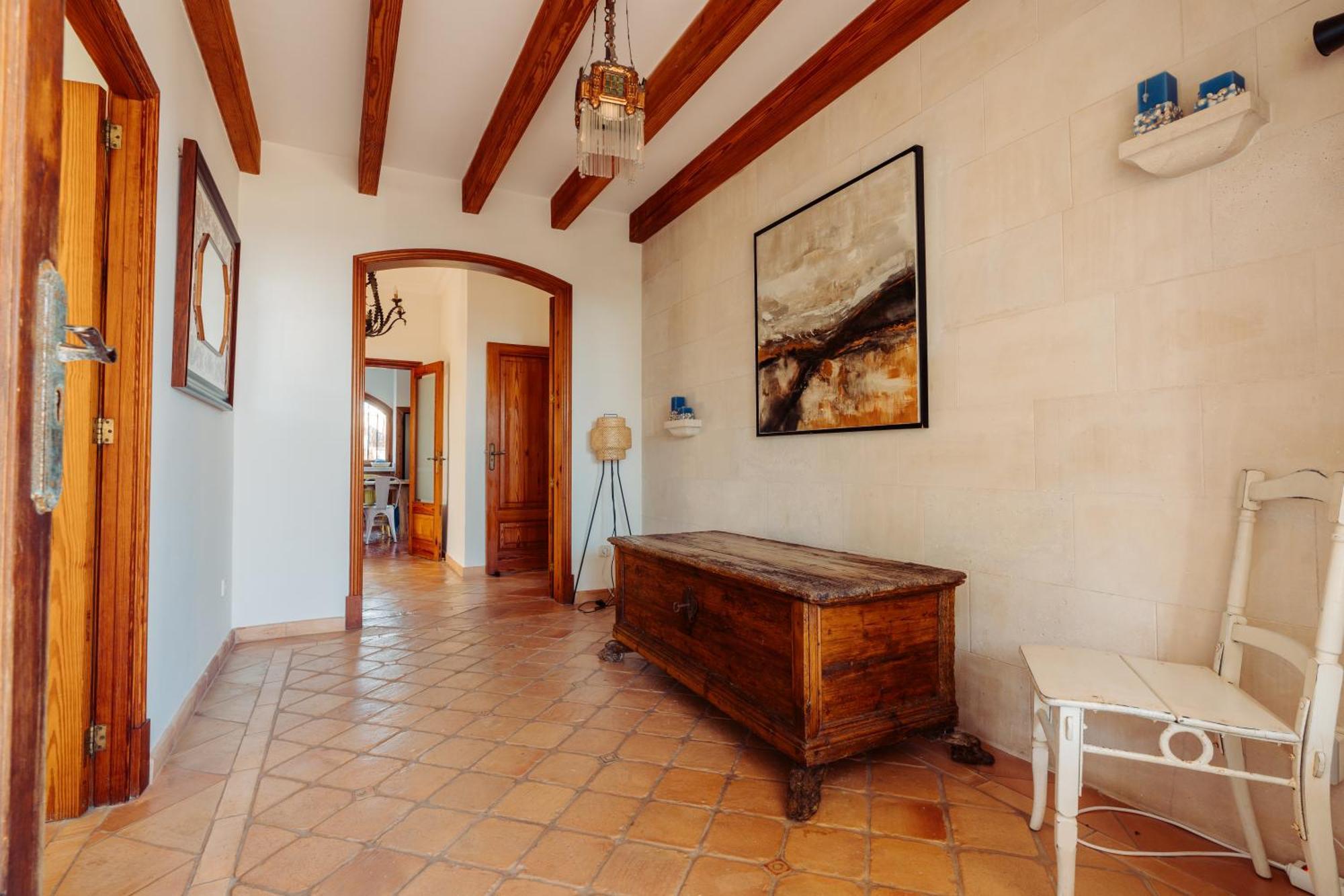 Mallorca Finca Haus Mit Pool Direkt Am Meer Es Trenc, Bootstour Moeglich Sa Ràpita Eksteriør bilde