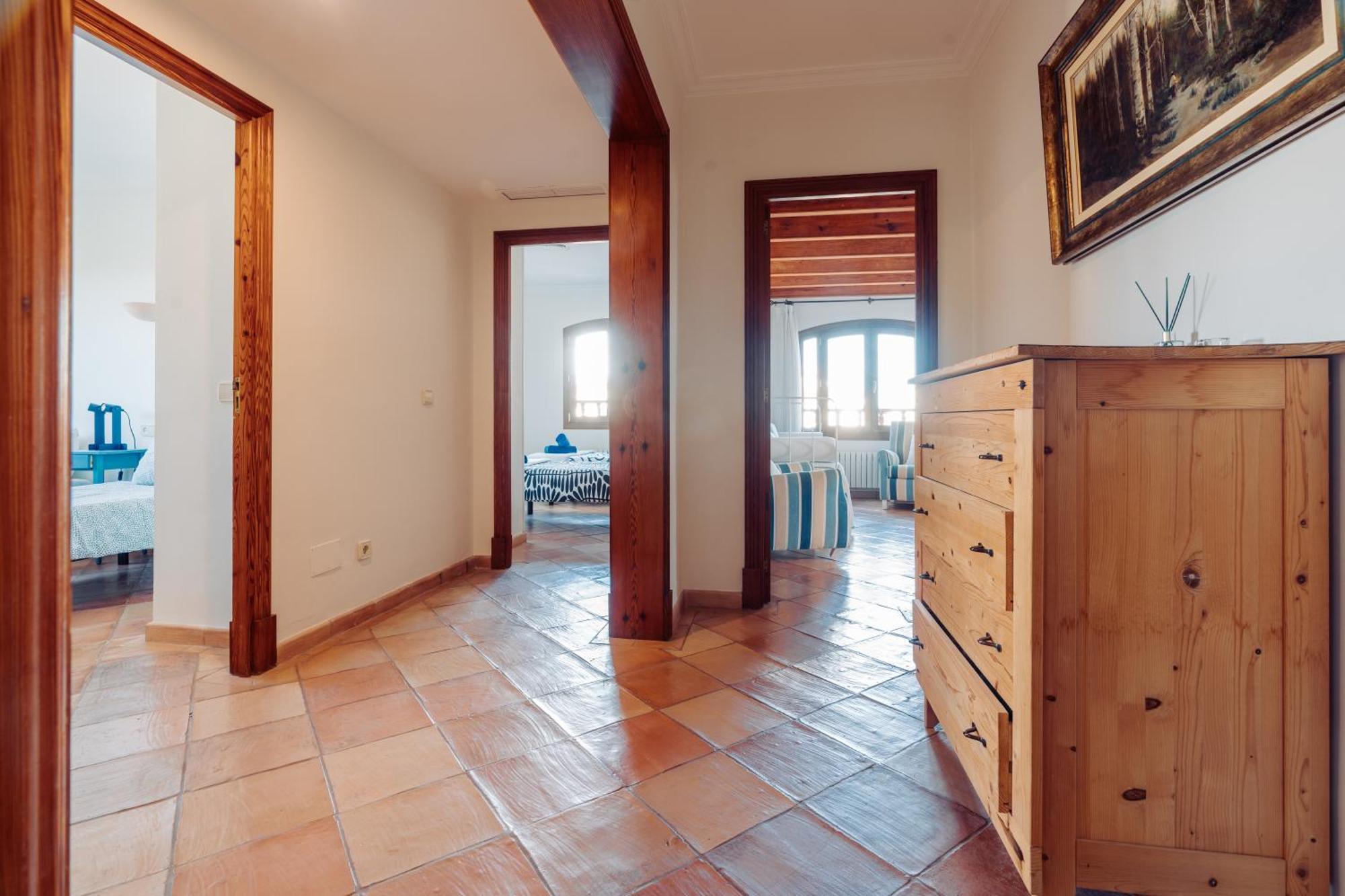 Mallorca Finca Haus Mit Pool Direkt Am Meer Es Trenc, Bootstour Moeglich Sa Ràpita Eksteriør bilde