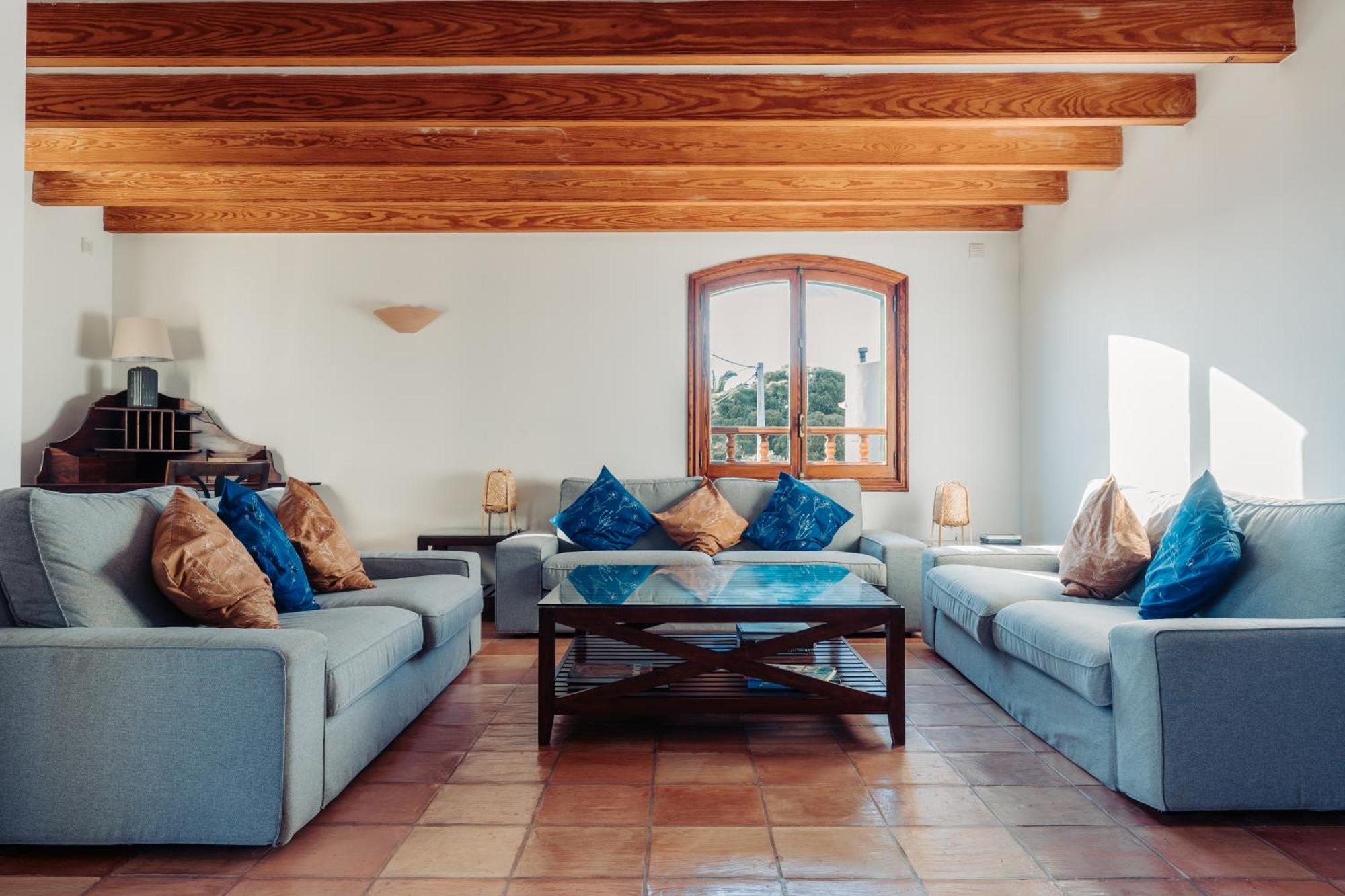 Mallorca Finca Haus Mit Pool Direkt Am Meer Es Trenc, Bootstour Moeglich Sa Ràpita Eksteriør bilde