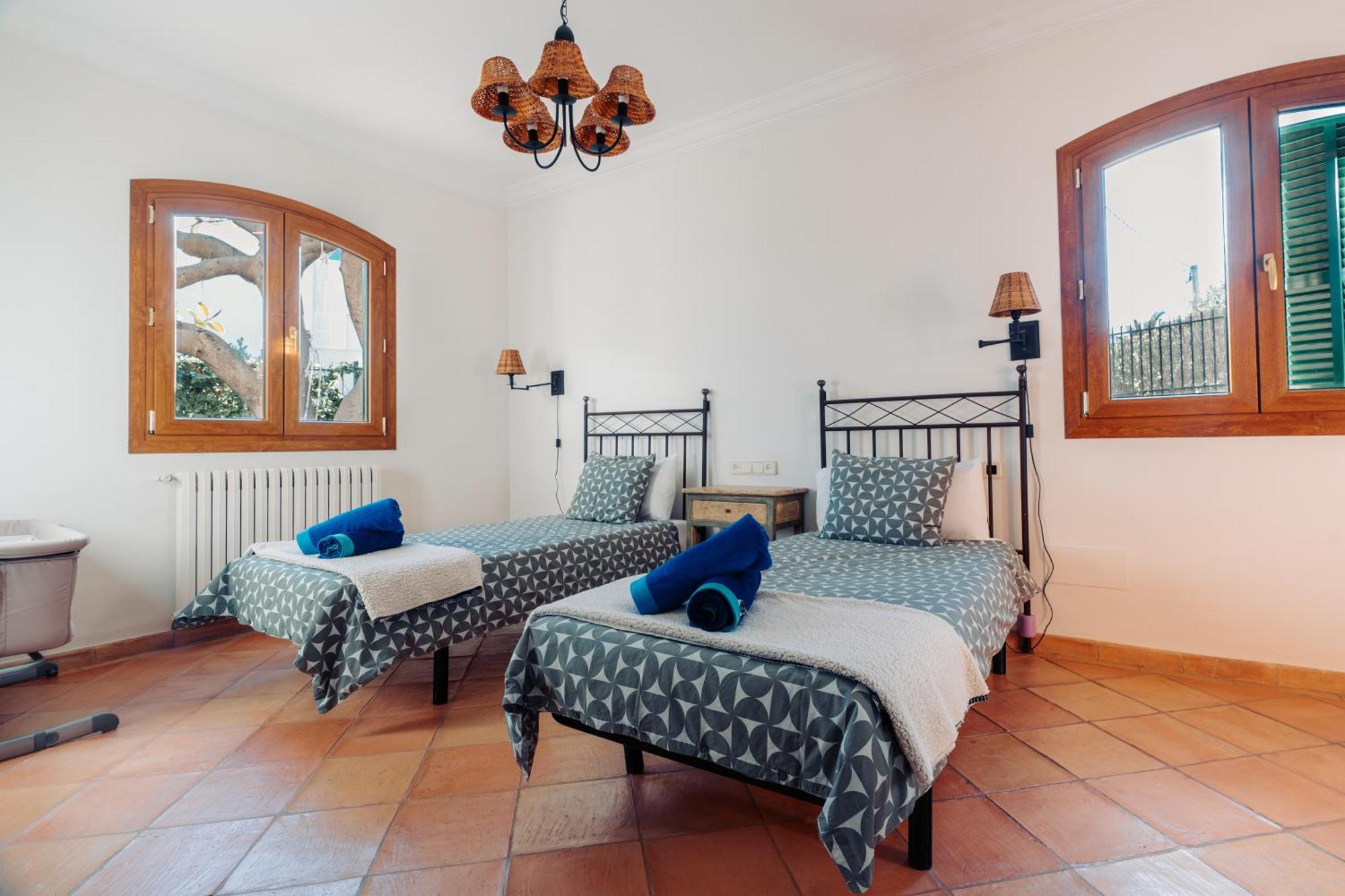 Mallorca Finca Haus Mit Pool Direkt Am Meer Es Trenc, Bootstour Moeglich Sa Ràpita Eksteriør bilde